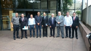 Deputado Roberto Andrade acompanhou a comitiva das lideranças da Amapi na reunião no TRF1